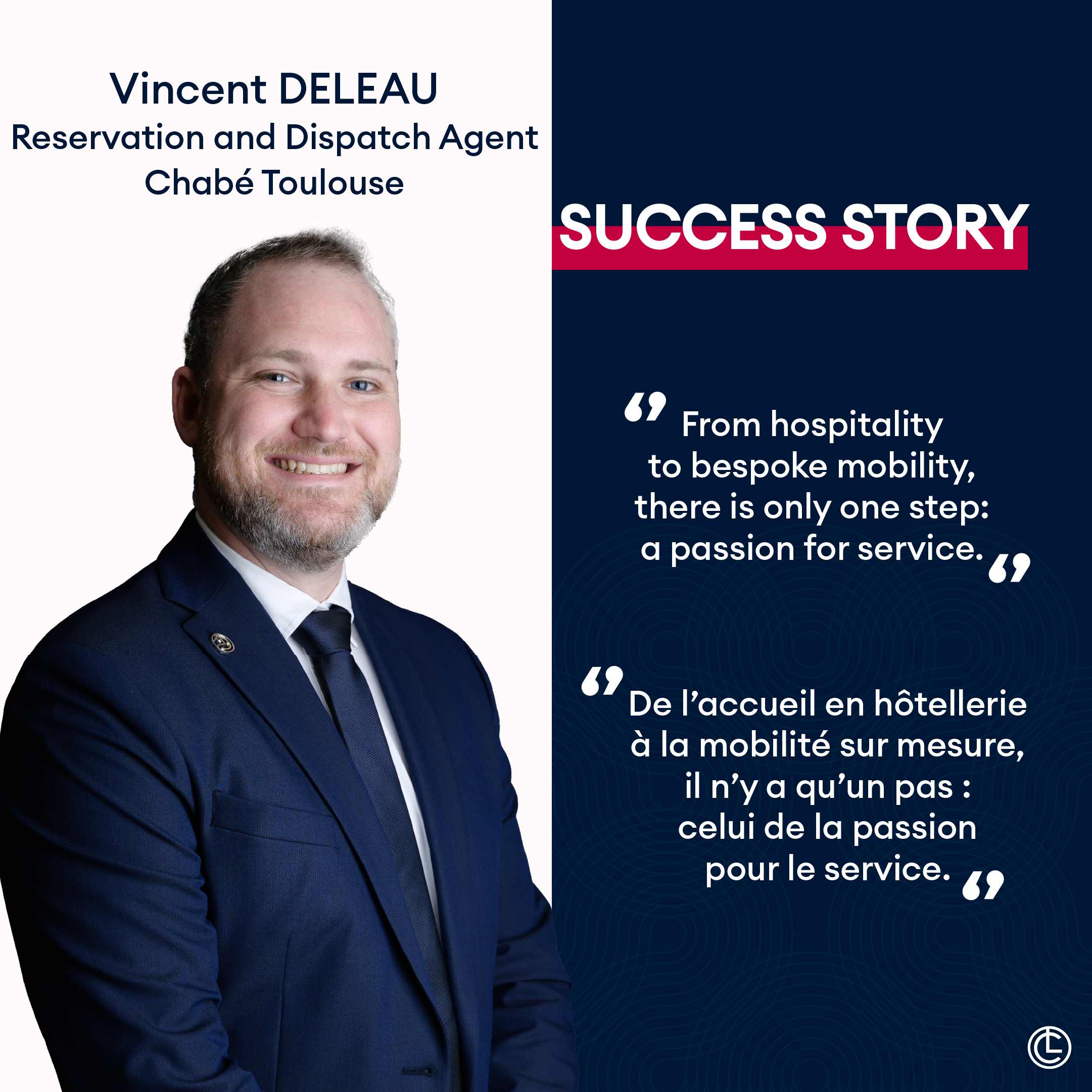 Vincent Deleau parcours inspirant